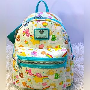 Loungefly Care Bears Mini Backpack 40th Anniversary